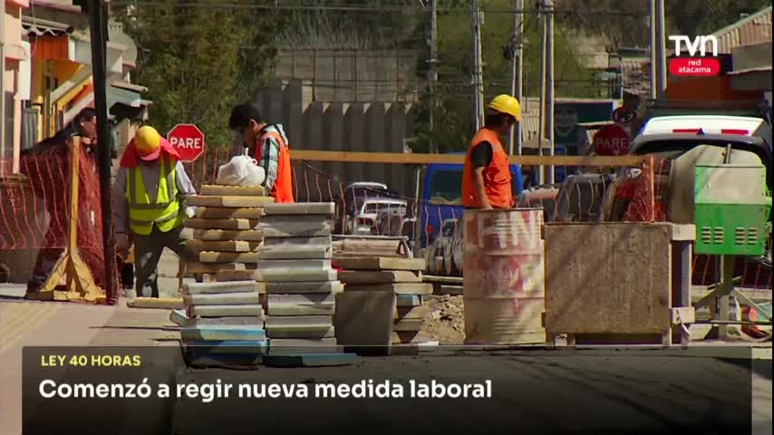 Comenzó a regir la Ley 40 horas