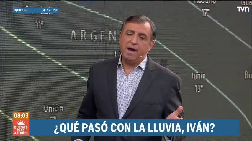 ¿Cuándo llegará la lluvia a Santiago?