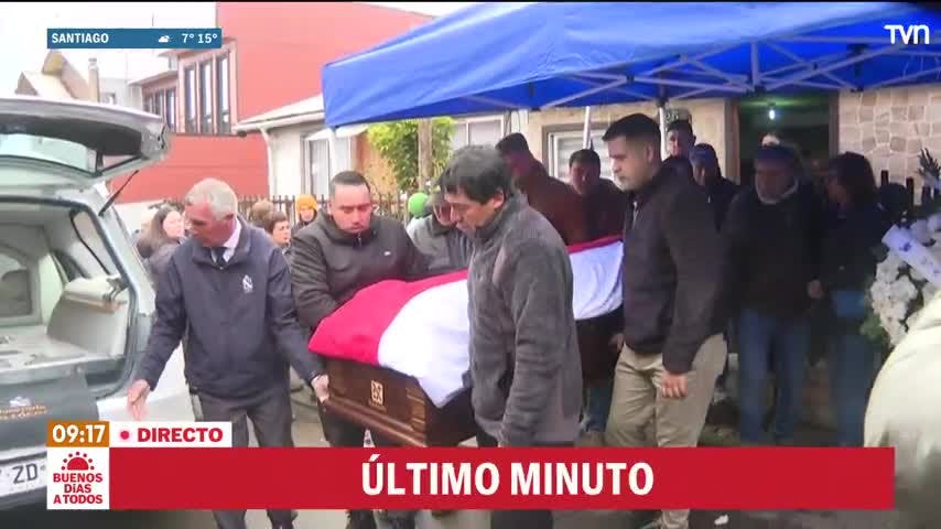 Suboficial mayor Carlos Cisternas es traslado al Centro Cultural de Lebu
