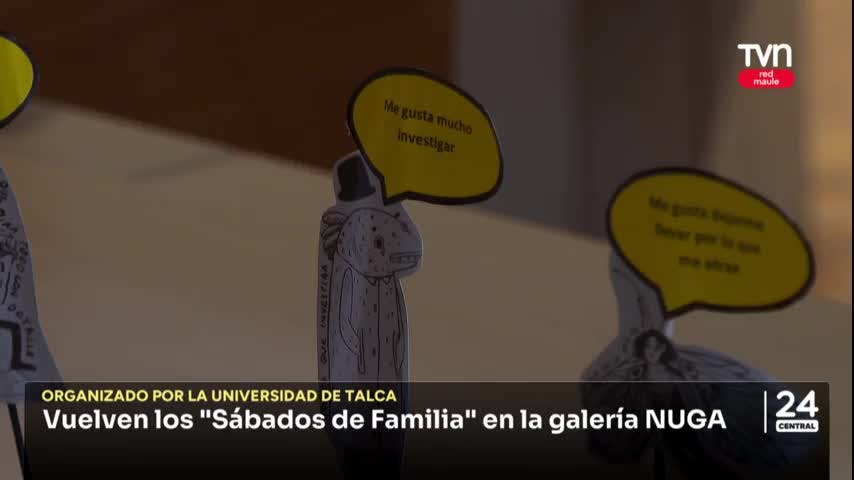 Vuelven los “Sábados de Familia” en la galería NUGA