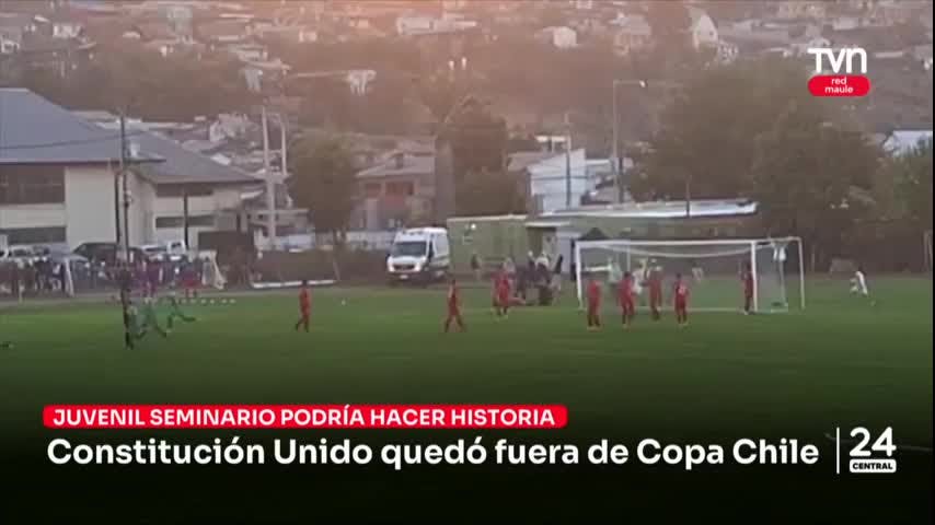 Constitución Unido quedó fuera de Copa Chile