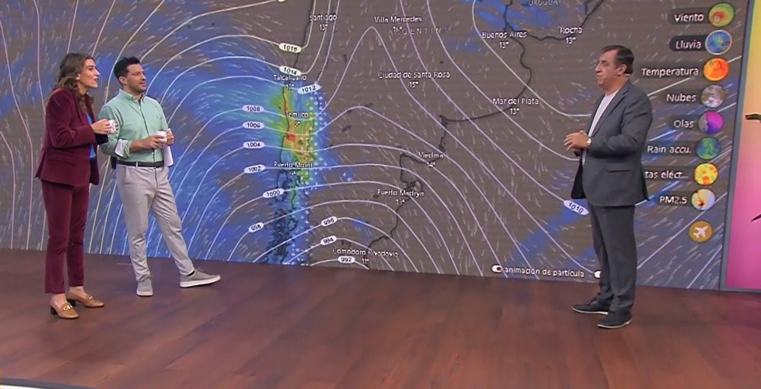Nueva probabilidad de lluvias: Mira el informe del tiempo de Iván Torres