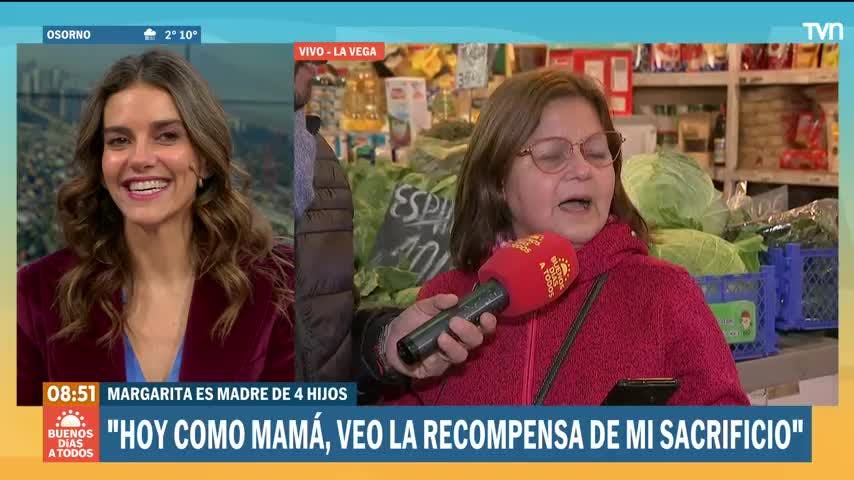Nos emocionamos todos: Entrevistada fue sorprendida en vivo con llamado de hija