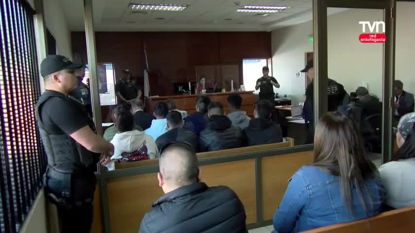 A prisión preventiva envian a los nueve  ex cadetes de cobreloa por violación 