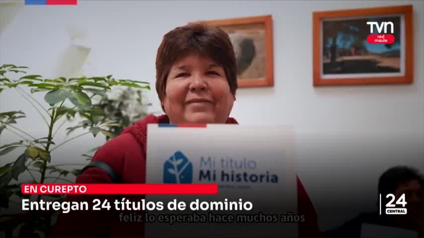 Entregan 24 títulos de dominio