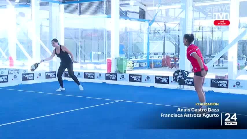 Talquina participó en mundial de pádel en España