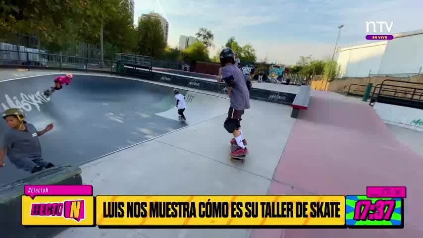 Luis nos muestra su taller de Skate