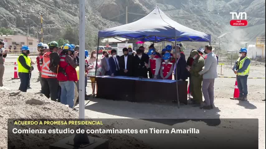 Comienza estudio de contaminantes en Tierra Amarilla
