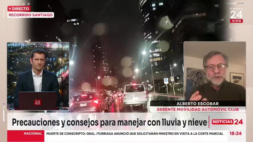 “En zonas no cordilleranas no tenemos experiencia en manejar con nieve o hielo”