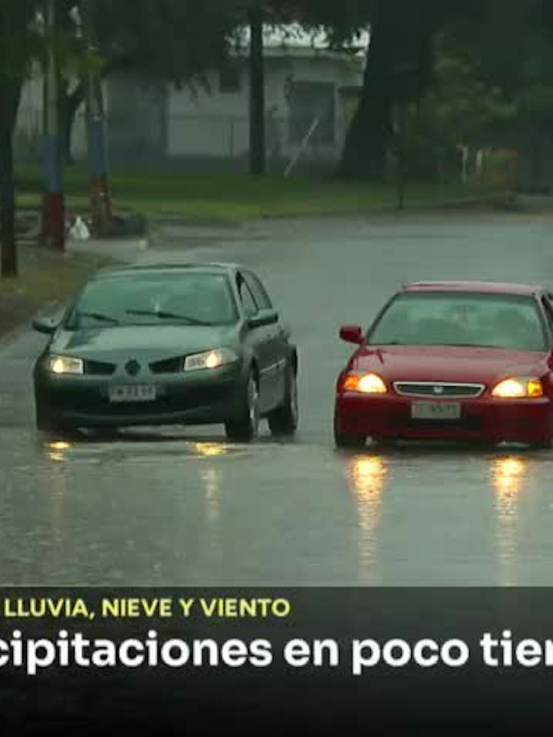 Tormentas eléctricas, lluvia, nieve y frío