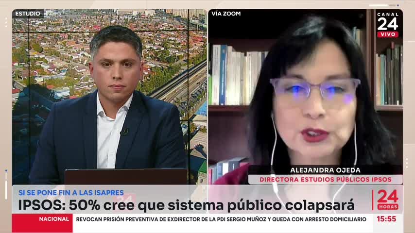 Ipsos: “El tema de las isapres genera inseguridad en las personas”
