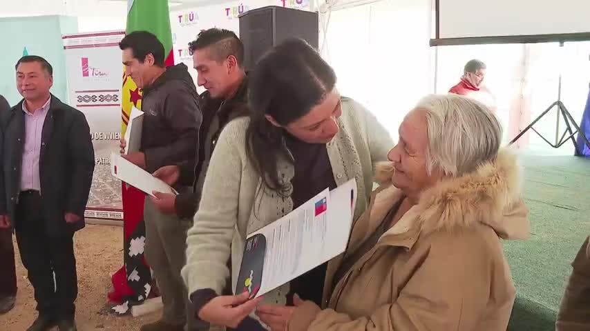 Avanza histórico proyecto habitacional en Tirúa