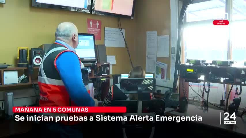 Se inician pruebas al Sistema Alerta Emergencia