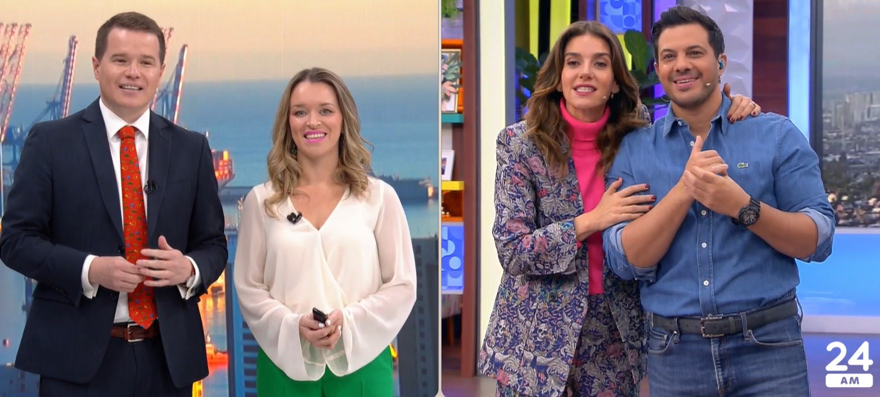 Saludamos a los amigos del 24 AM: Así comenzó el "Buenos Días a Todos"