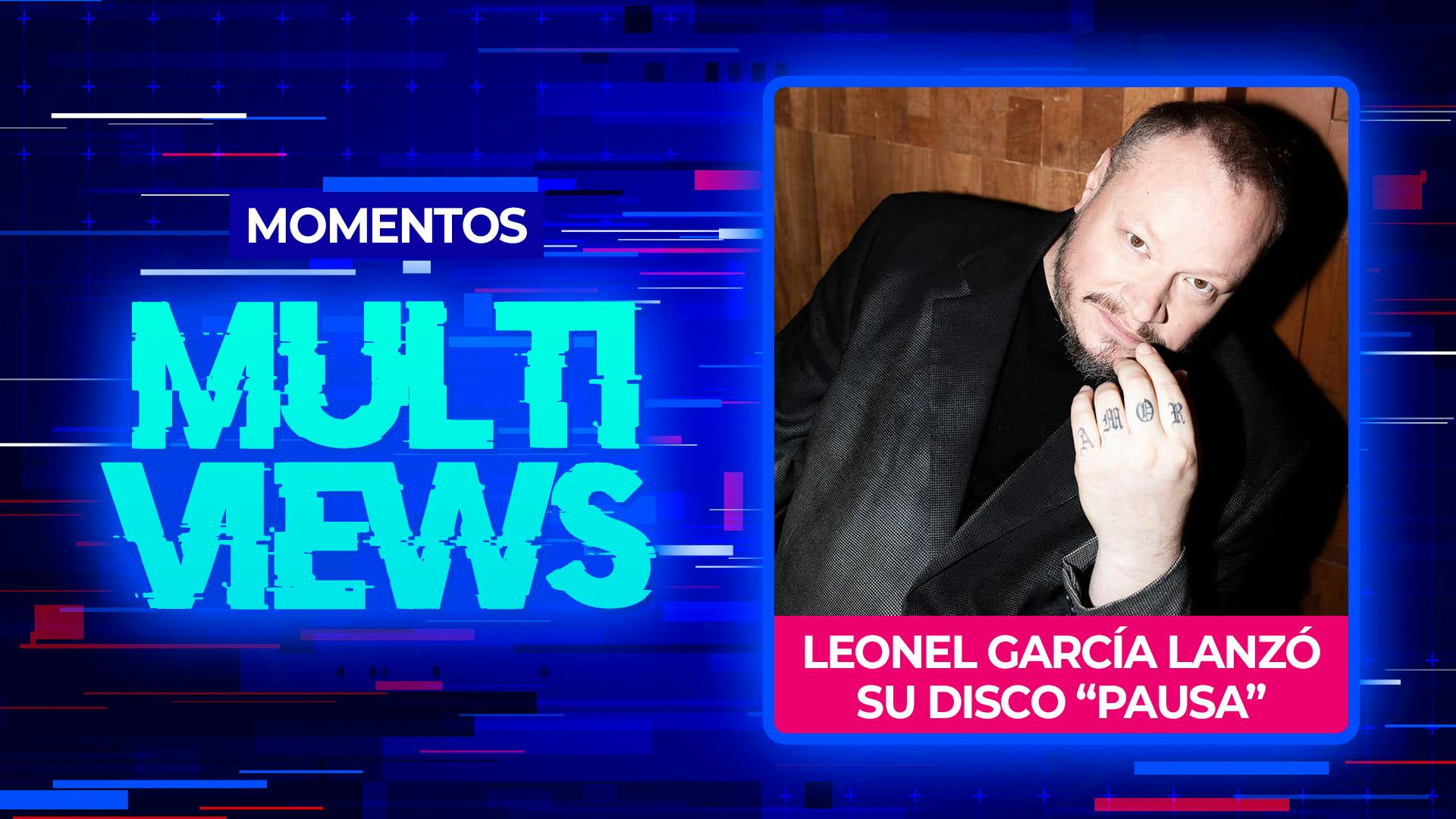 Leonel García lanzó su disco 'Pausa': "Voy a dedicar mucho tiempo a mi carrera solista"