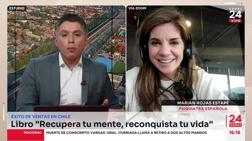 Libro “Recupera tu mente, reconquista tu vida” es éxito de ventas en Chile