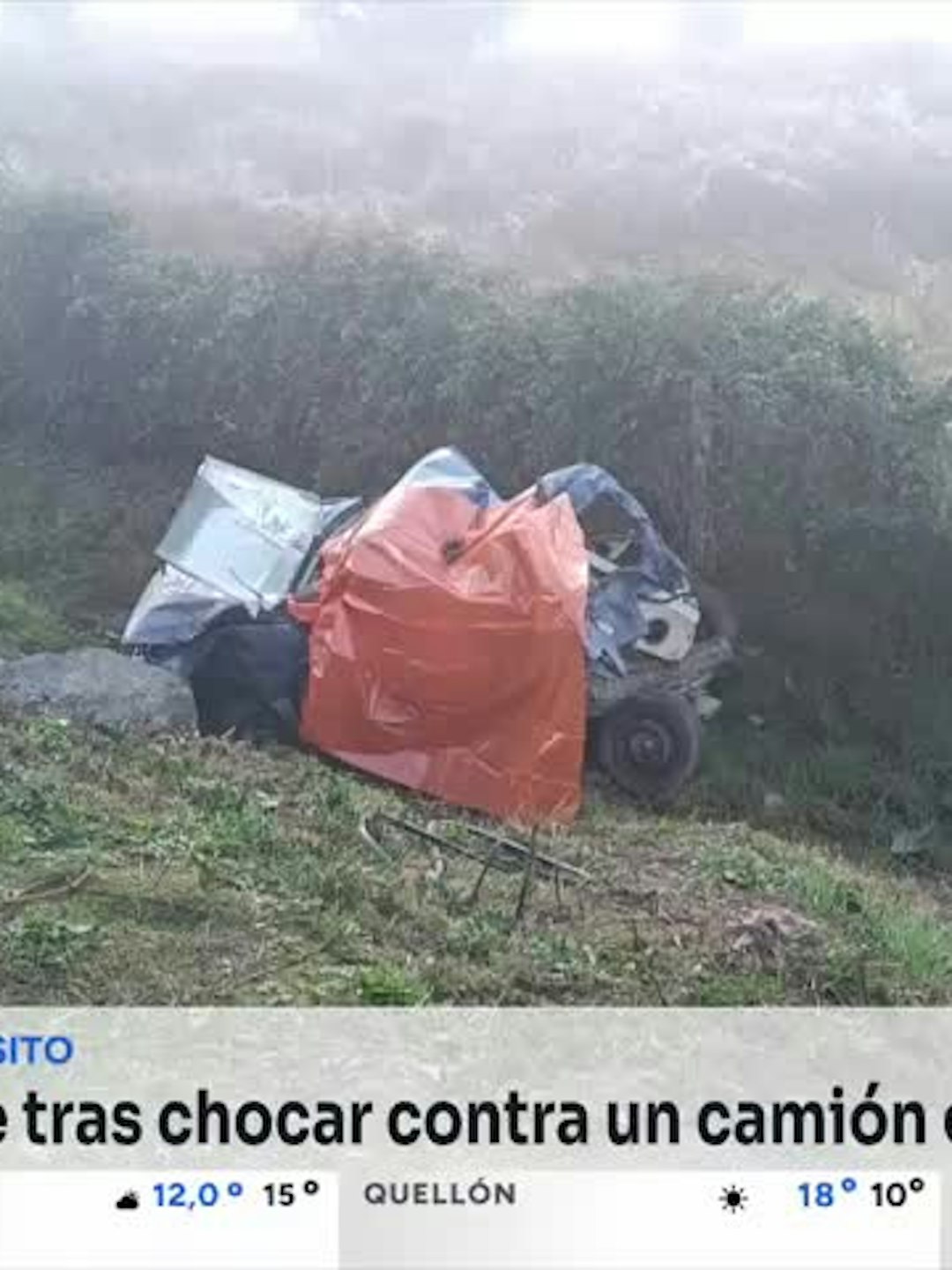 Pesar por muerte de Carabinero en siniestro de tránsito