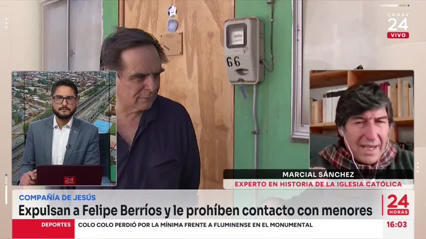 Experto en Iglesia Católica por Felipe Berríos: “Es un abusador, acá hay una doble cara”