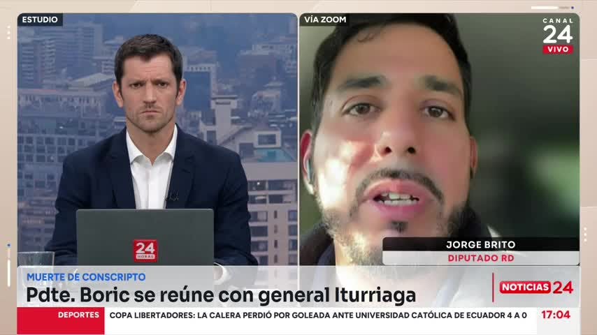 Diputado Brito: “El general Iturriaga entregó información que es del todo falsa”