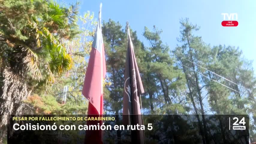 Pesar por muerte de joven Carabinero en accidente