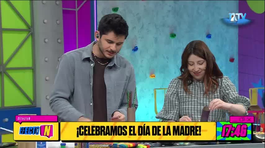 Haz manualidades y adivina la mamá en Efecto N