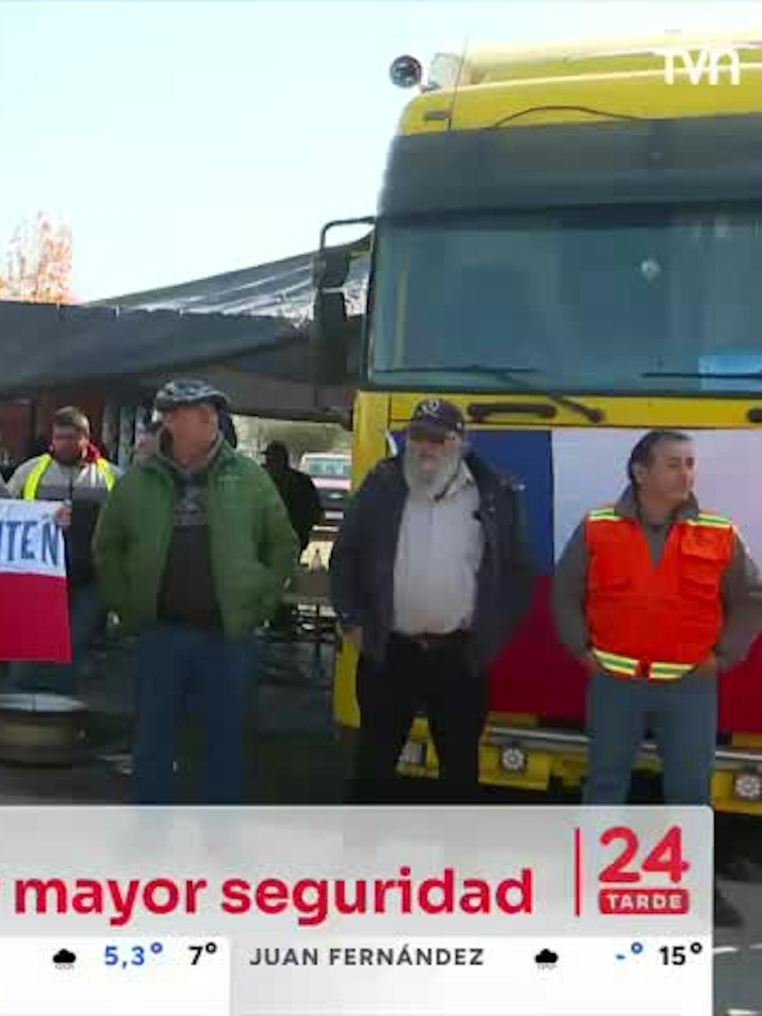 Maule adhiere a paro nacional de camioneros