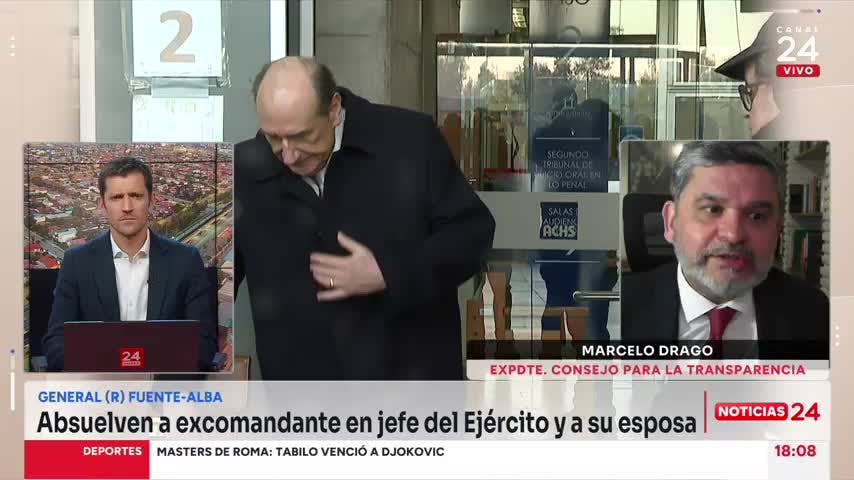 Marcelo Drago y revés de la Fiscalía por absolución de Fuente-Alba: “Es un fracaso demasiado flagrante”