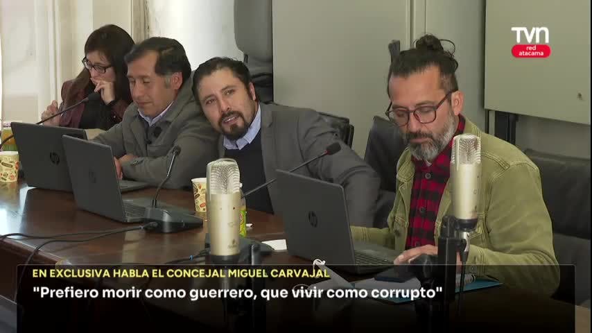 Copiapó: Concejal Carvajal rompió el silencio