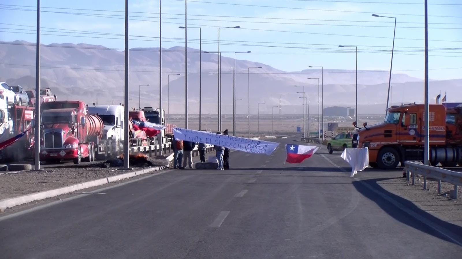 Camioneros del norte se suman a paro convocado a nivel nacional