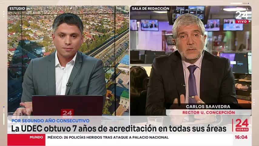 Rector Carlos Saavedra: “La Universidad de Concepción ha mantenido una vocación de excelencia desde una perspectiva regional y descentralizadora”