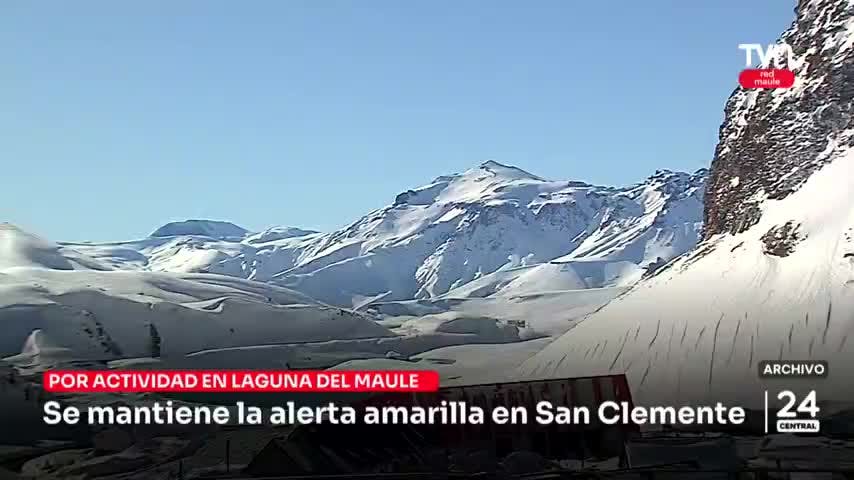 Se mantiene alerta amarilla en San Clemente