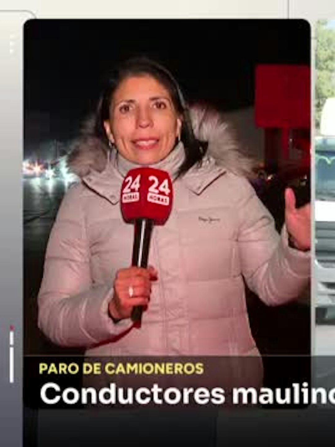 Segunda jornada en paro de camioneros