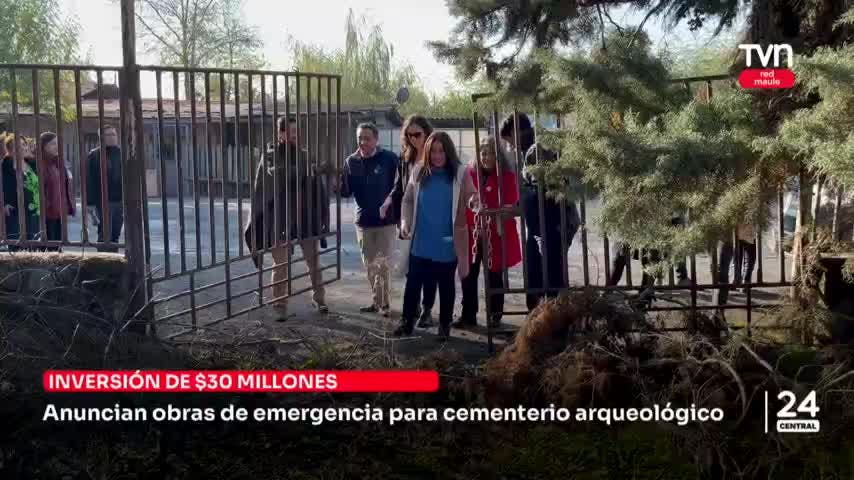 Anuncian obras de emergencia para cementerio arqueológico
