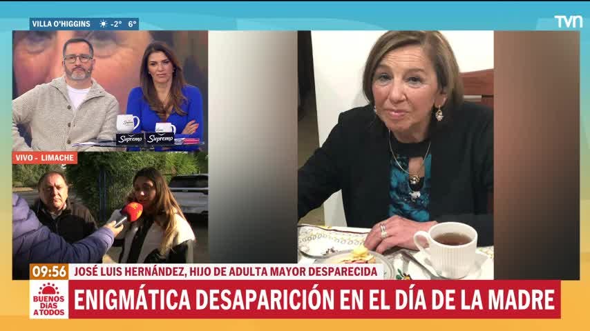 Familiares de adulta mayor desaparecida en Limache: "Ella estaba muy contenta".
