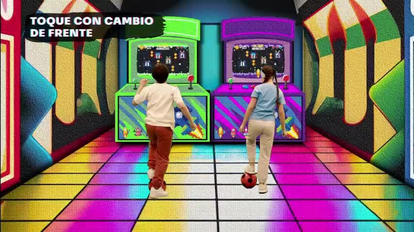 Baila Fútbol Kids en NTV: Paso Toque, Toque Cambio de Frente, Remate Extremo, Salto Pies Juntos