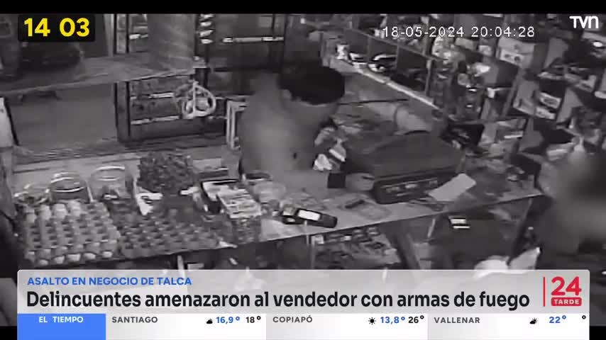 Sujetos asaltaron almacén de barrio y amenazaron a vendedora embarazada en Linares