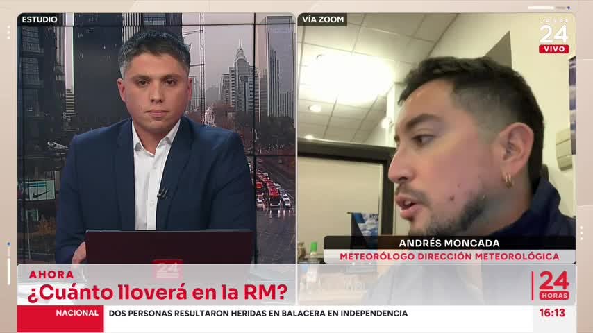 Meteorología por sistema frontal: “Va a continuar su presencia de manera intermitente todo el martes”