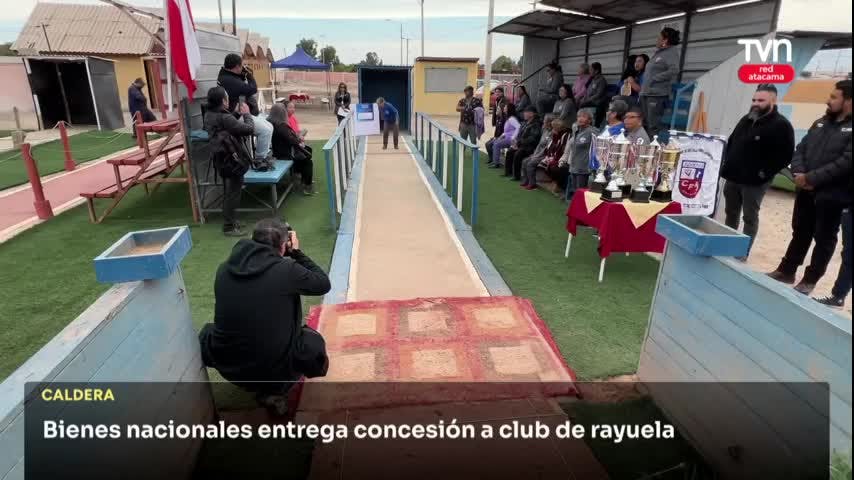 Entregan concesión a club de rayuela