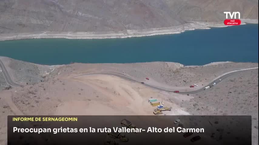 Preocupan grietas en Vallenar- Alto del Carmen