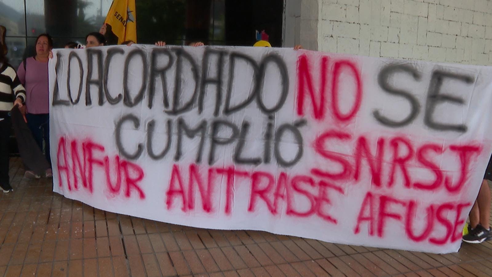 Trabajadores movilizados exigen mejoras en el ámbito laboral