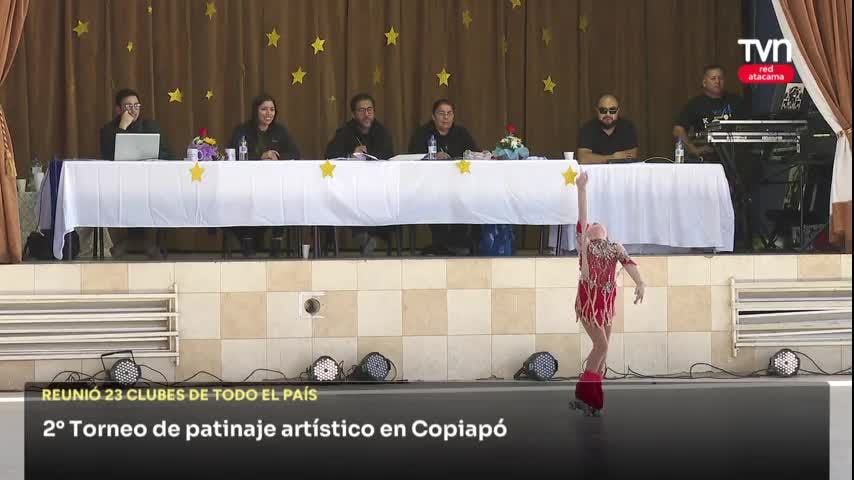 Torneo de patinaje artístico en Copiapó