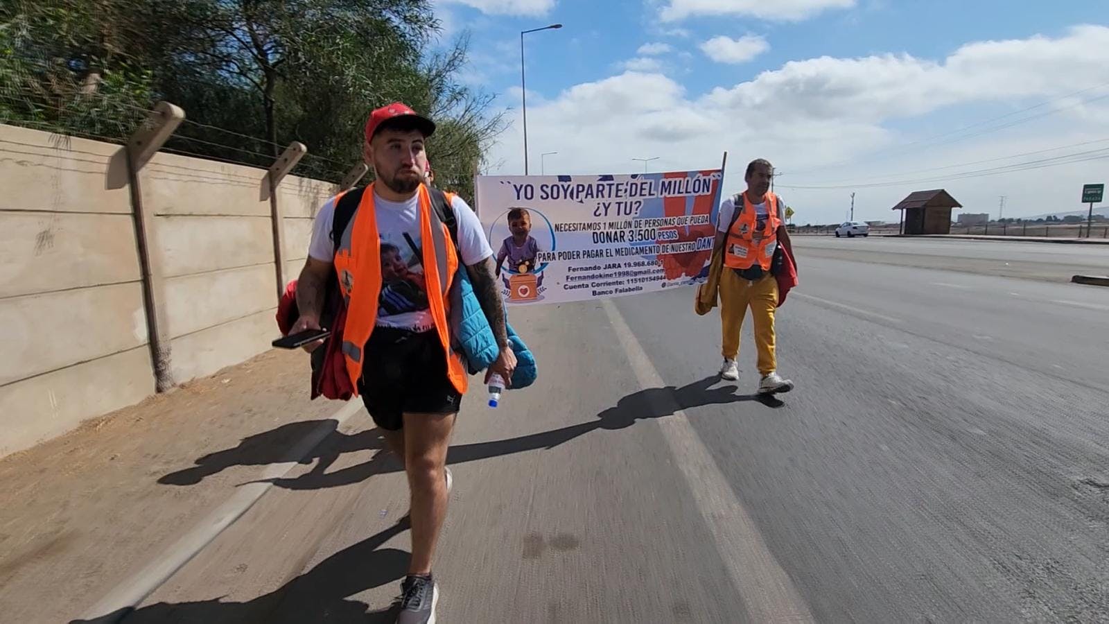 Padre caminará de Arica a Santiago para reunir fondos