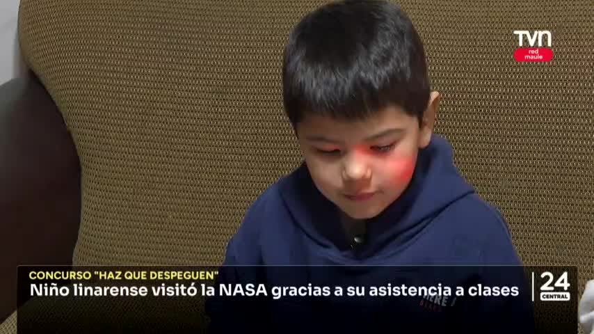 Niño linarense visitó la NASA