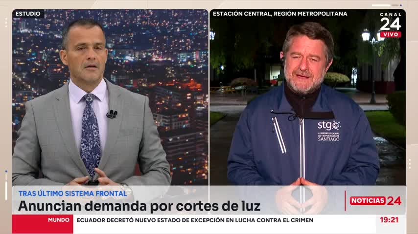 Gobernador Orrego y cortes de luz: “No se han aplicado las máximas sanciones contra empresas”