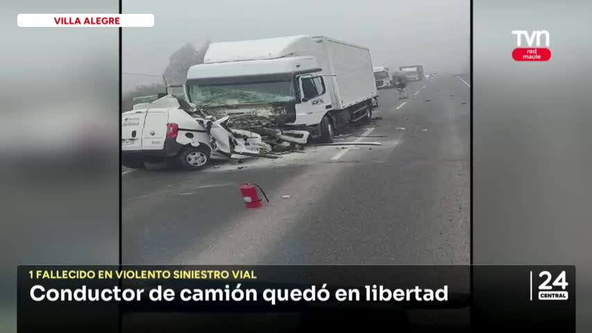 Colisión dejó un fallecido 