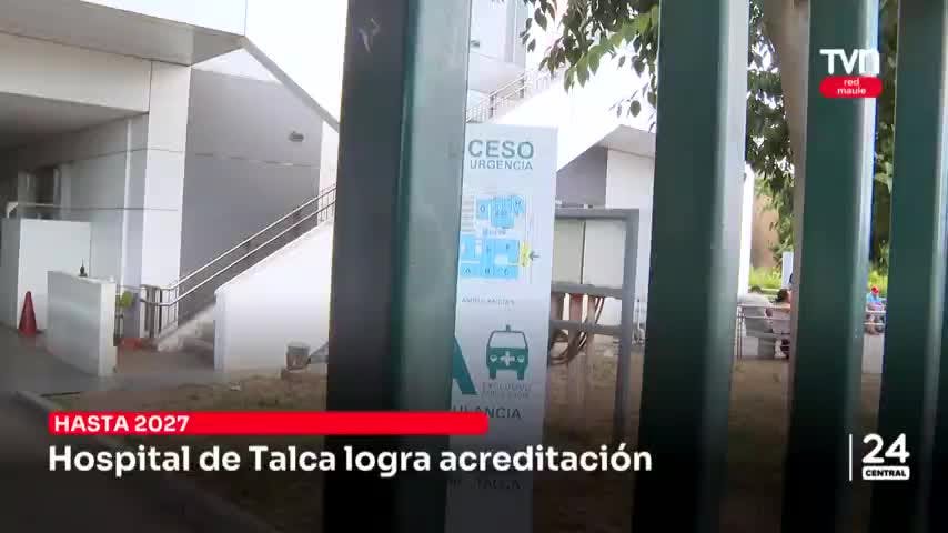 Hospital de Talca logra acreditación