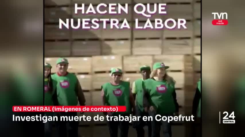 Investigan muerte de trabajador en Copefrut