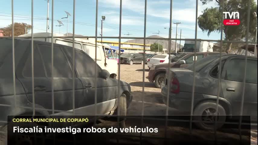 Investigan robos de vehículos en corral municipal