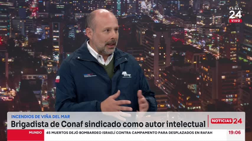 Director de Conaf y detenciones por megaincendio en Viña: “El bombero fue rechazado para ser brigadista”
