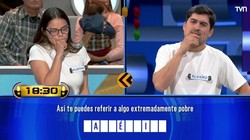 ¿Era difícil?: La palabra que no pudo recordar Valentina y que la hizo caer 